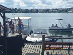 Boat rental in Masuria without the required permits